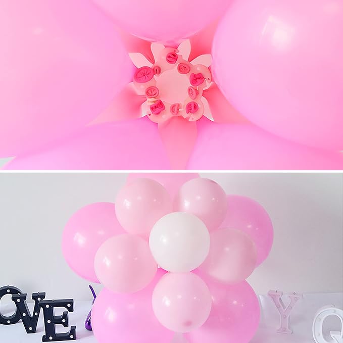 100 Pieces Flower Balloon Clips Balloons Holder Balloon Arch Clips - Image 4