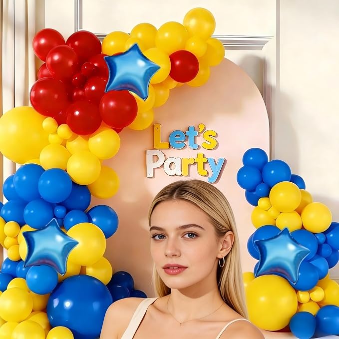 Carnival Circus Balloon Garland Arch Kit - Image 3