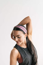 Maven Thread 4" Wide Workout Headbands for Women (2 Pack) – Non-Slip Sweatbands for Gym, Running & Yoga