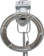 Hair Steamer Professional Hair Salon Steamer,Stand Hair Dryer, Orbiting Rotating Hairs Processor with Wheels,3 in 1 Orbiting HairDryer,HairDryer Accelerator, Perm Styling
