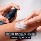 Eczema Relief Foam, Soothing Skin Protectant with 1% Colloidal Oatmeal, Gentle Itch & Rash Relief, Fast-Absorbing Non-Greasy Formula for Sensitive Skin, 100ml
