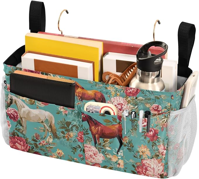 Bedside Caddy Hanging Bunk Bed Caddy Bed Organizer Hanging Pocket - Image 3