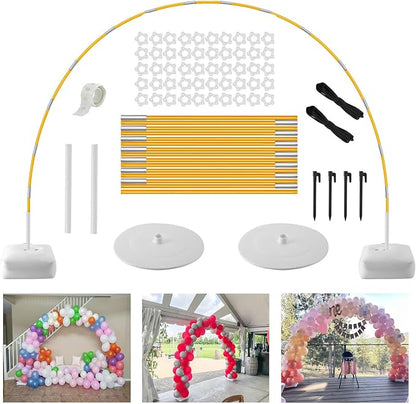 Balloon Arch, Innovation Sturdy Balloon Arch Kit, 10Ft Wide & 9FT Tall by PRAKIN