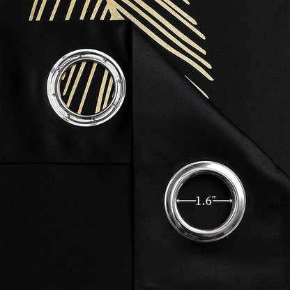 2 Curtain Panels Set Designed Blackout Curtains - Image 8