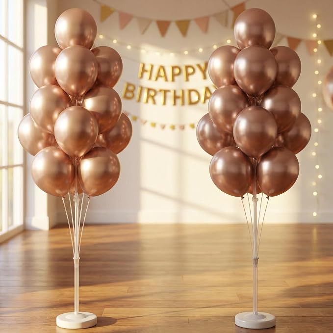2Sets Metallic Gold Balloon Stand Kit - Image 8