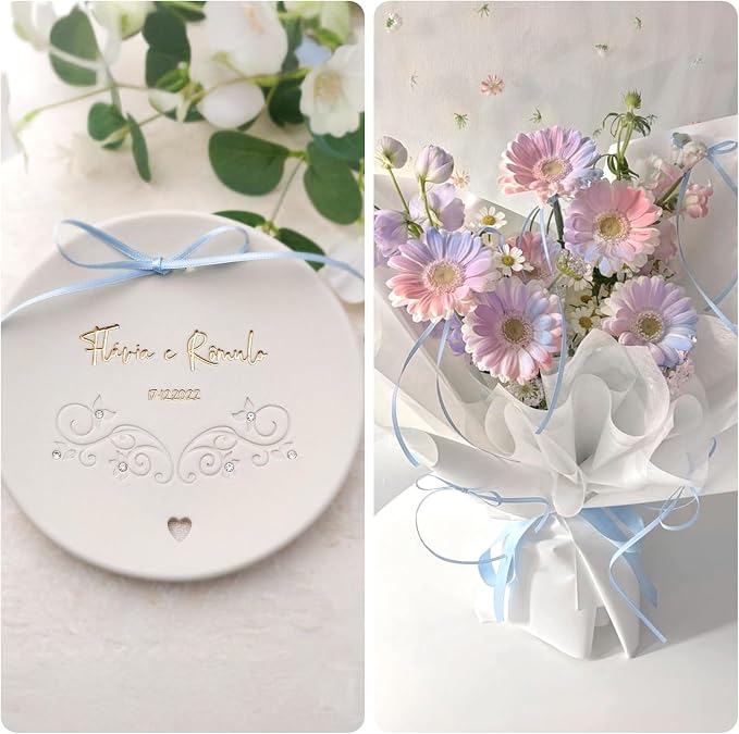 KINGLAKE Light Blue Satin Ribbon - Image 7