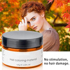 Orange Hair Spray, 4.23 Ounces Temporary Hair Color Wax, Natural Washable Hair Wax Color Spray, Kids Women Temporary Hair Dye Wax Pomades Clays for Christmas Parties, Role Playing, Halloween (Orange)