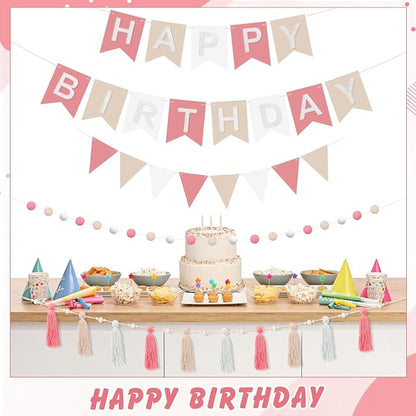 SmoothNovelty 139 Pcs Felt DIY Custom Banner Kit Include 104 Letters 18 - Image 8