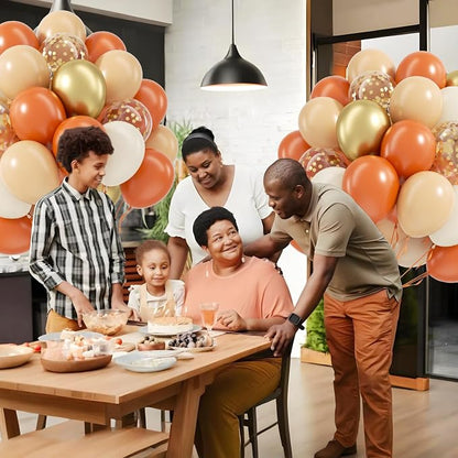 60pcs 12inch Fall Balloons Thanksgiving Balloons - Image 7