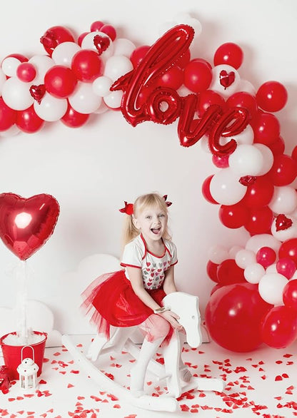 FOTIOMRG 120pcs 5 inch Red Balloons | Birthday, Graduation, Baby Shower - Image 6