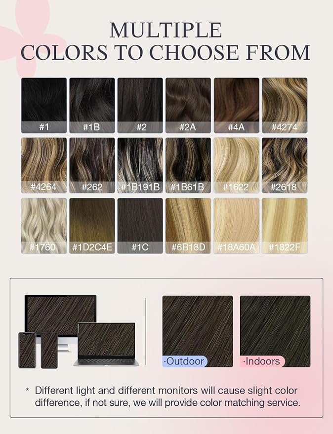 DOORES Invisi Edge Extensions Human Hair, Mocha Brown 10 Injection Tape ins 50g 24Inch, Injected Tape in Extensions Straight