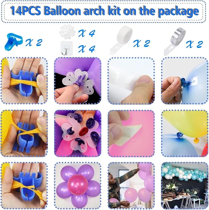 Electric Balloon Pump, Portable 2 Modes Balloon Blower Machine - Image 2