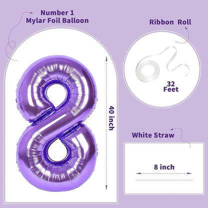 Number Balloons for Birthday Decorations - Image 2