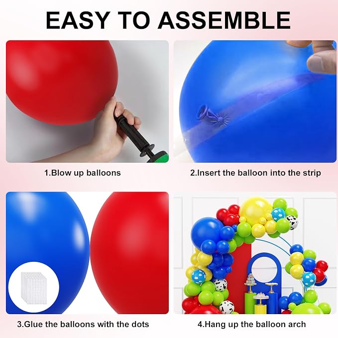 YMSZ Cow Print Balloons Arch Kit, 18 12 10 5 inch Latex Balloons - Image 3