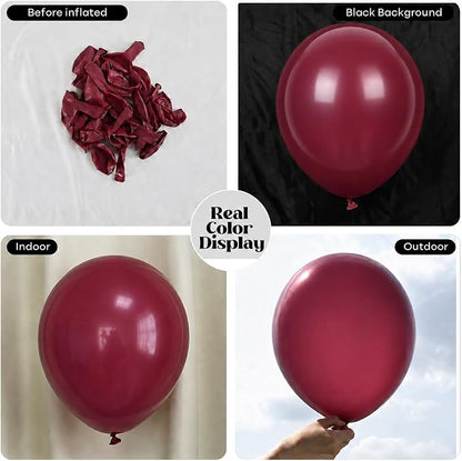 Burgundy Balloons - Image 2