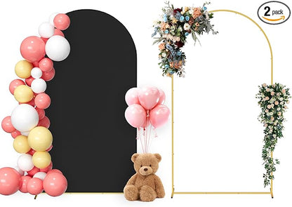 Neatsure Arch Backdrop Stand and Cover Set, 7.2FT Metal Photo Balloon Arch by Neatsure