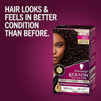 Schwarzkopf Keratin Color Permanent Hair Color, 1.99 Black Purple, 1 Application - Professionally Inspired Permanent Hair Dye, for up to 80% Less Breakage vs Untreated Hair and upto 100% Gray Coverage