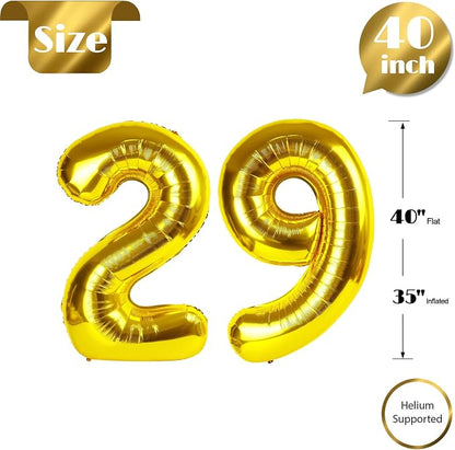 Gold 29 Balloon - Image 3
