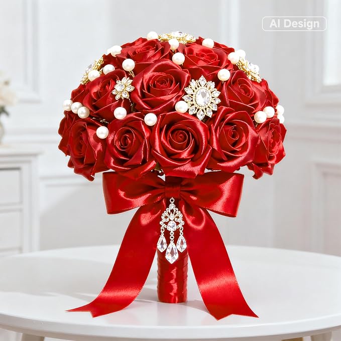 KINGLAKE Red Satin Ribbon - Image 6