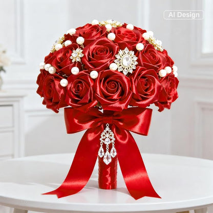 KINGLAKE Red Satin Ribbon - Image 6