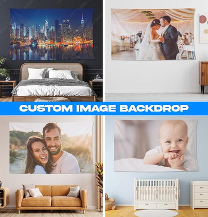 Custom Photo Tapestry, Personalized Wall Decor | Made in USA, ships next - Image 2