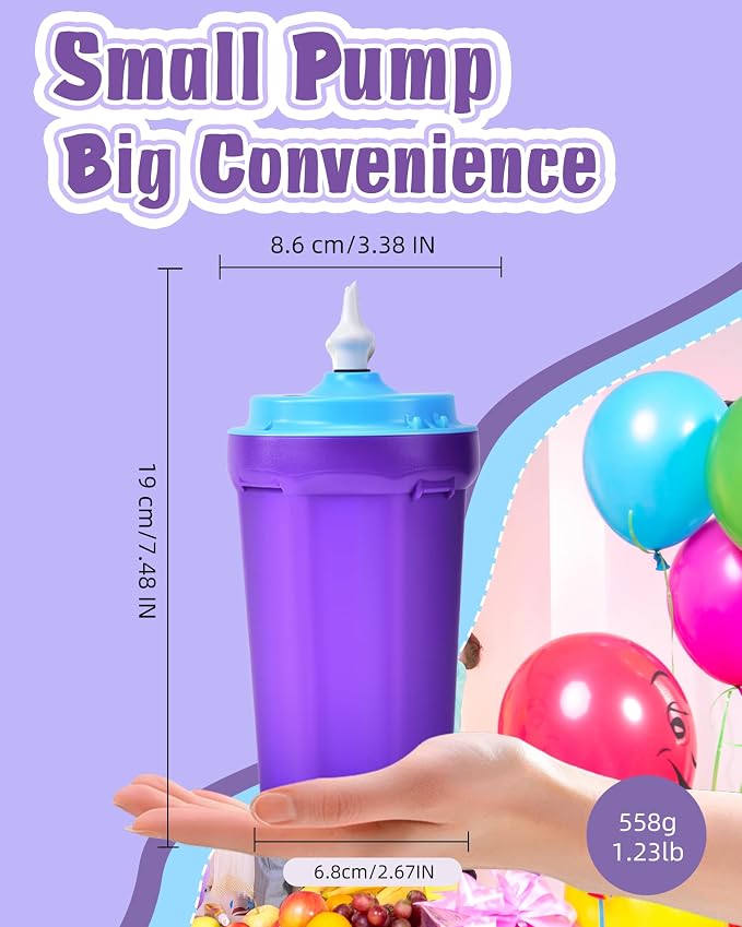 Portable Balloon Pump Electric, Rechargeable Cordless Balloon Pump Inflator - Image 2