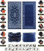 Neck Gaiter Headband Headwear Head Wrap Face Mask Magic Scarf Bandana for Men and Women