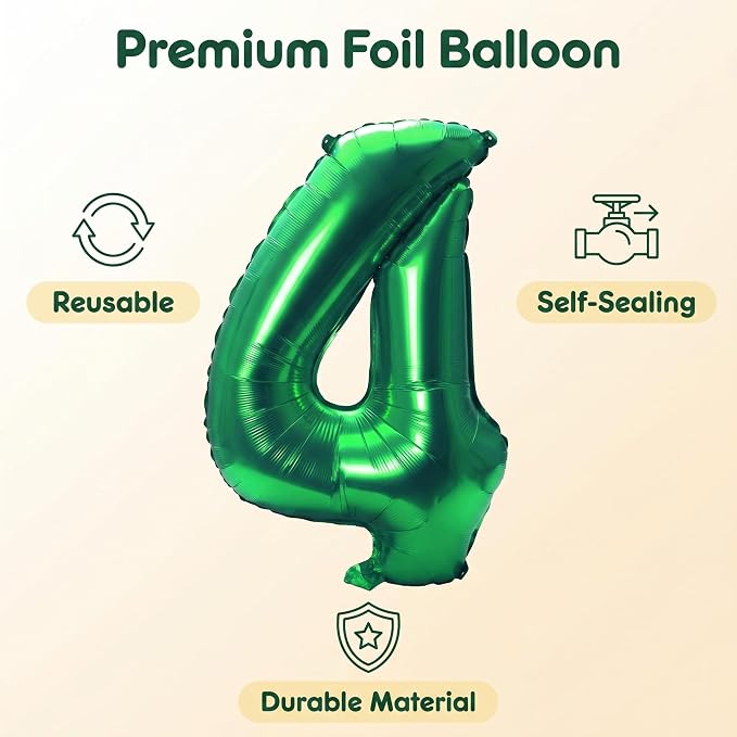 YPSelected 32 Inch Large Foil Helium Number Balloon Birthday Wedding Party 0-9 - Image 7