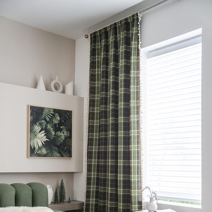 Sutuo Home Boho Curtains for Bedroom 84 Inch Length, Light Filtering Country - Image 3