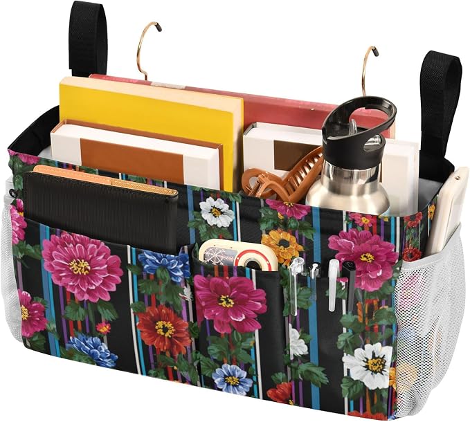 Bedside Caddy Hanging Bunk Bed Caddy Bed Organizer Hanging Pocket - Image 3