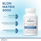 Elon Complete Hair Care Kit for Advance Hair Loss – Scalp Cleaner & Concentrated Serum Set + Matrix 5000 Hair Growth Supplement for - Suitable for All Hair Types, (60 Tablets)