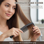 200Pcs Black Combs in Bulk, Individually Wrapped Widen Comb, Sturdy Hair Comb for Women and Men, Hair Combs for Home Homeless Hotel Shelter Charity Church Travel Nursing (5.9 Inch)
