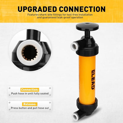 Gas Siphon Pump for Gasoline, Hand Siphon Pump, Gas Siphon Tool - Image 2