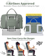 Gym Bag Womens,Travel Duffel Carry on Bag Sport Tote Bag Weekend Overnight Bag