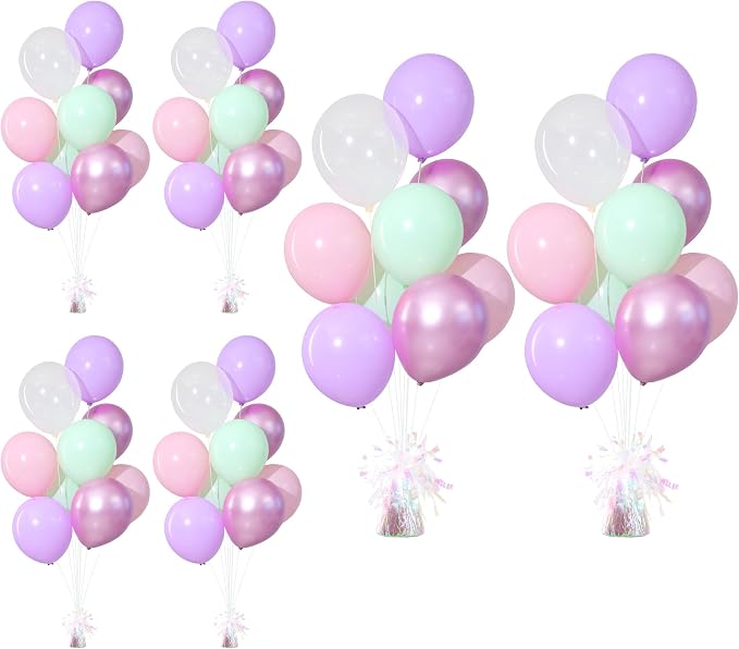 Iridescent Balloon Weights Pack of 6 - Image 3