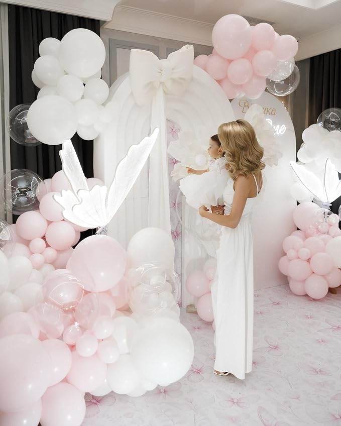 Light Pink Latex Balloons, Baby Shower, Valentines, Gender Reveal Party - Image 4
