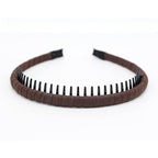 fashion head bands for women tooth comb hair hoop Comfy non slip hair bands(4 Colors)