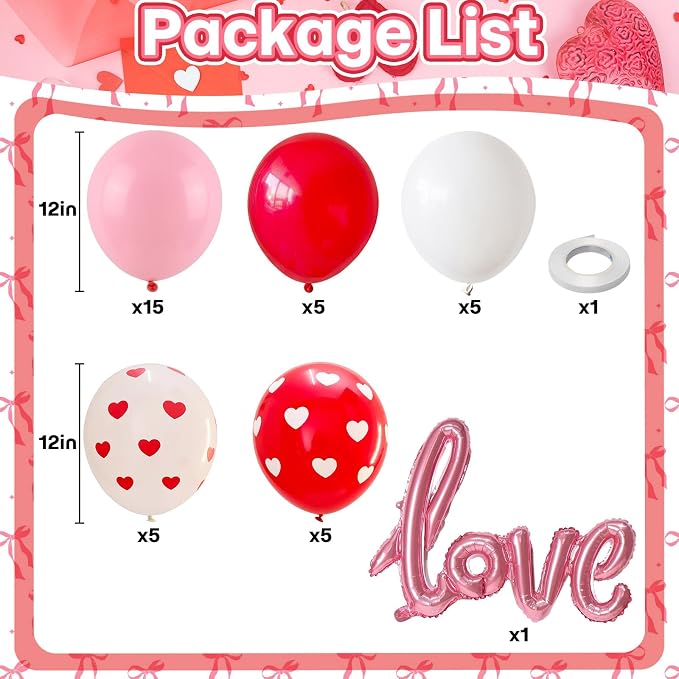 Red and Pink Balloons - Image 4