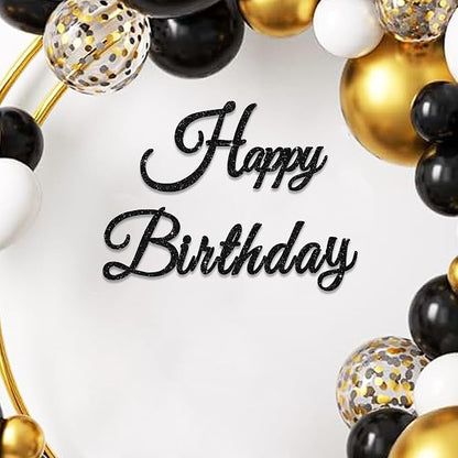 TONIFUL Happy Birthday Sign for Backdrop by TONIFUL