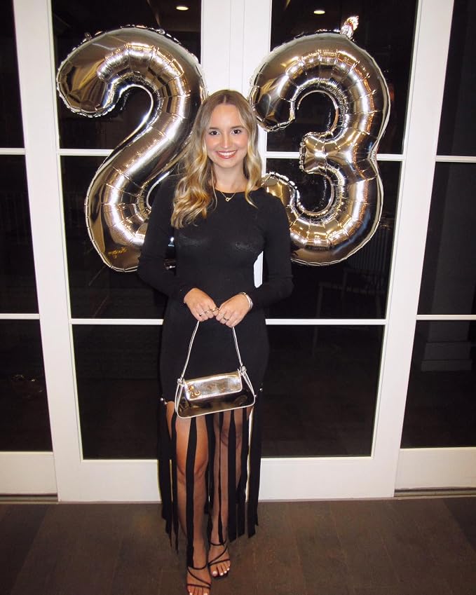 Silver Number 13 Balloon 40 Inch - Image 7
