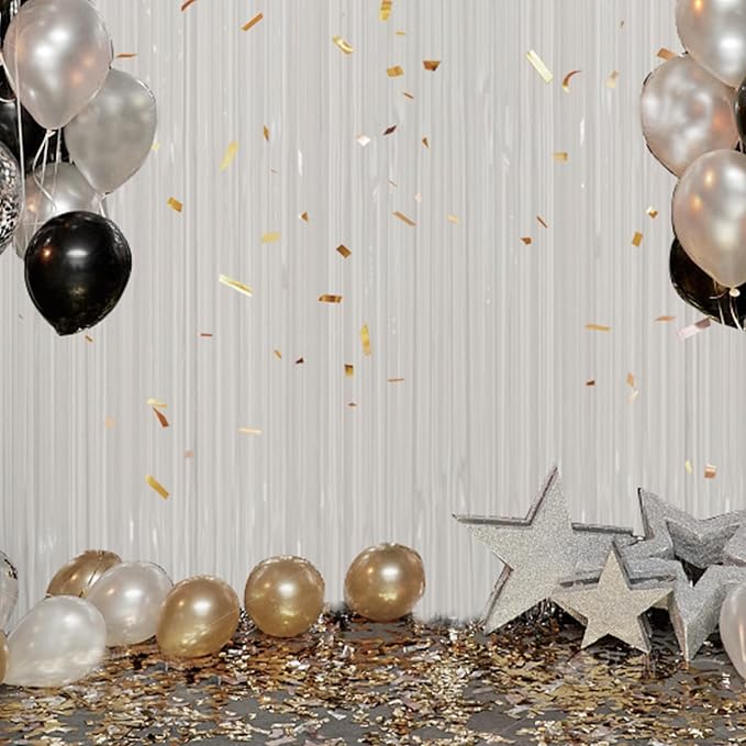 DECOCKRAT 3 Pack Foil Fringe Backdrop - Image 6