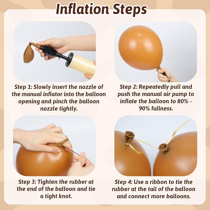 Brown Western Balloons - Image 6