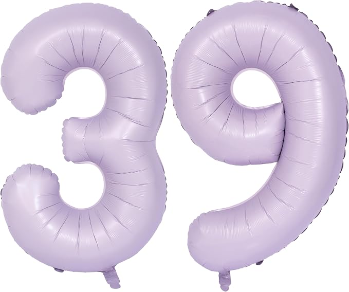 40 In Matte Purple Number Balloons Helium Foil Mylar Balloon Digital 39 | by Exquisitehighqualitypartydecorationstomeetyoureveryneed%EF%BC%81