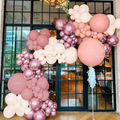 Pink Balloon Garland Arch Kit - Image 3