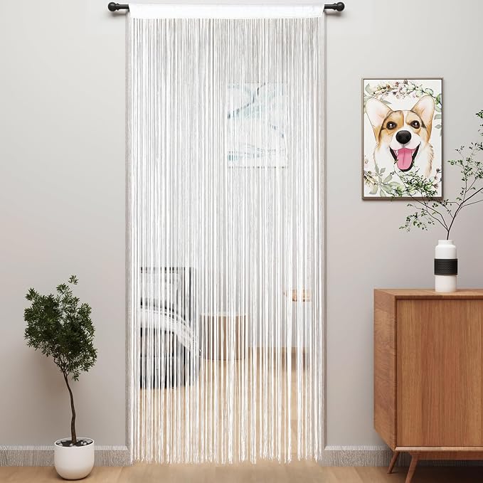 YIIBAII Door String Curtains Fringe Door Curtains by YIIBAII