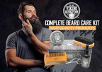 Viking Revolution - Ultimate Beard Kit - Beard Grooming Kit with Beard Brush, Beard Comb, Beard Balm, Beard Oil, Beard & Moustache Scissors - Gifts for Men
