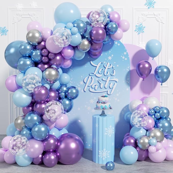 131pcs Frozen Balloon Arch Kit by Unknown