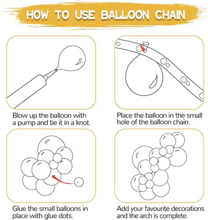 134Pcs White Balloons Different Sizes 5 10 12 18 Inch White Balloon Garland - Image 4