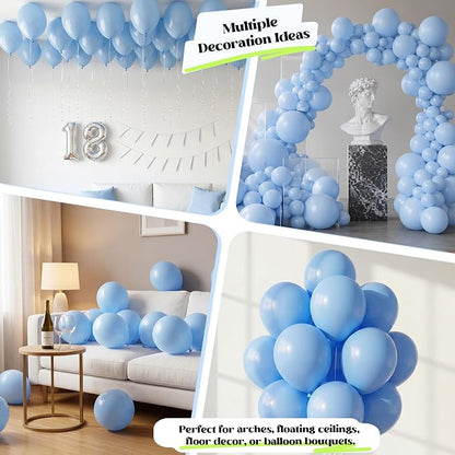 Pastel Blue Balloons - Image 5