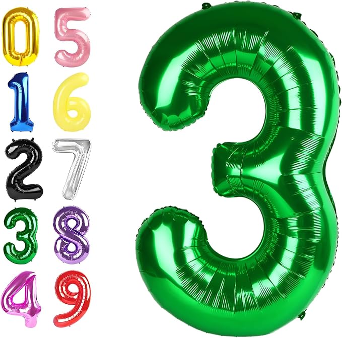 Number 2 Balloons 40 Inch Balloon by Argthjy